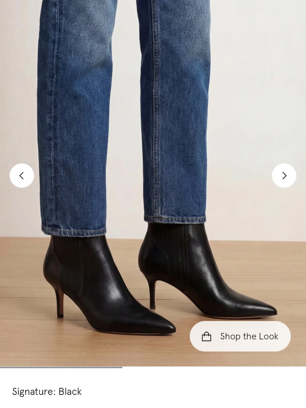 Veronica Beard Black Pointed Toe Leather Ankle Booties 9.5